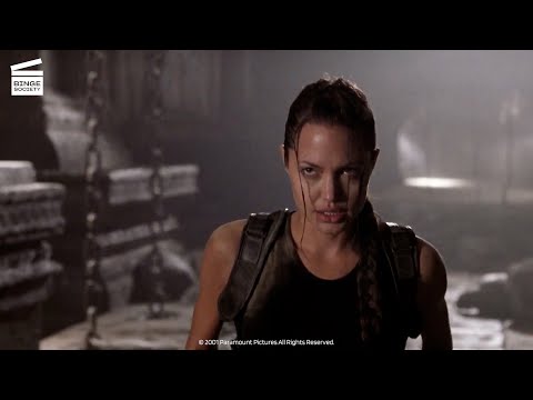 Lara Croft: Tomb Raider: Defeating the Guardian Statues of Angkor (HD CLIP)