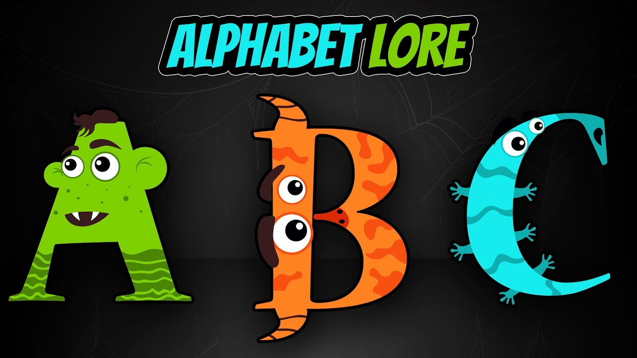 Alphabet Lore Uppercase and Lowercase Letters A to Z by VintArts