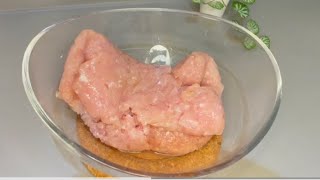 طريقة مختلفة لاستخدام لحم الدجاج المفروم (كفتة) (تشابلي كباب)