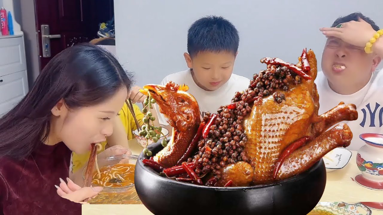 Selfish hubby denies me veggies? Taste the wasabi! Drool over fried chicken.