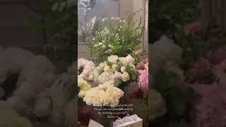 Video: 'I feel so loved!' Victoria Beckham overwhelmed by birthday flowers\&