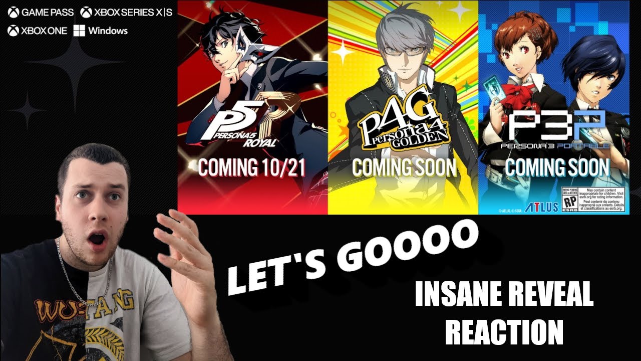 IGN on X: Person 3 Portable, Persona 4 Golden, and Persona 5 Royal are all  coming to Xbox Game Pass. #IGNSummerOfGaming #XboxBethesda   / X