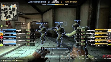 Double headshot through smoke with AWP!