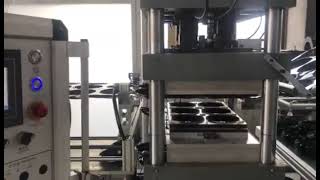 High Speed Plastic Cup Lid Making Machine with Three Station