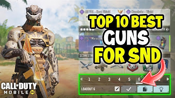 Top 10 Best Guns for Search & Destroy Season 4 CODM