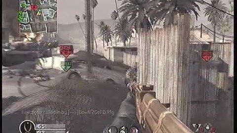 Call of Duty 4 - Domination #6 - Gold AK-47 - (60 Kills / 6 Deaths) Close Game PART 1