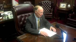 Gov. Robert Bentley says lawmakers ready to solve problems
