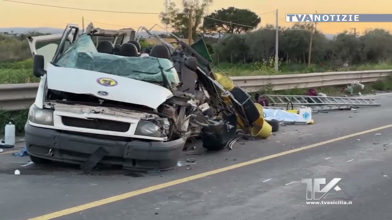 Adrano. Lutto cittadino per la morte dei tre braccianti agricoli. Sospesi spettacoli e manifestazion