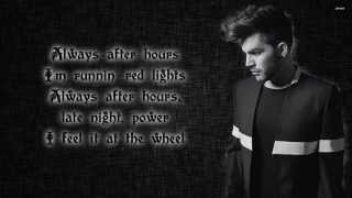 Video thumbnail of "Adam Lambert - After Hours (lyrics)"