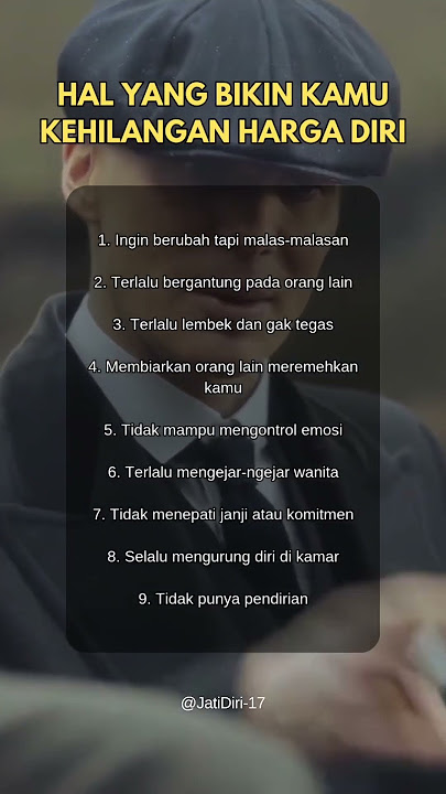 Hal yang bikin kamu kehilangan harga diri #story #motivasi #quotes #dakwah #inspiration