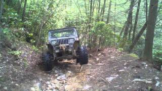 Tackett creek water fall trail