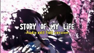 Story of my life - One direction (Sped up)   [Underwater]