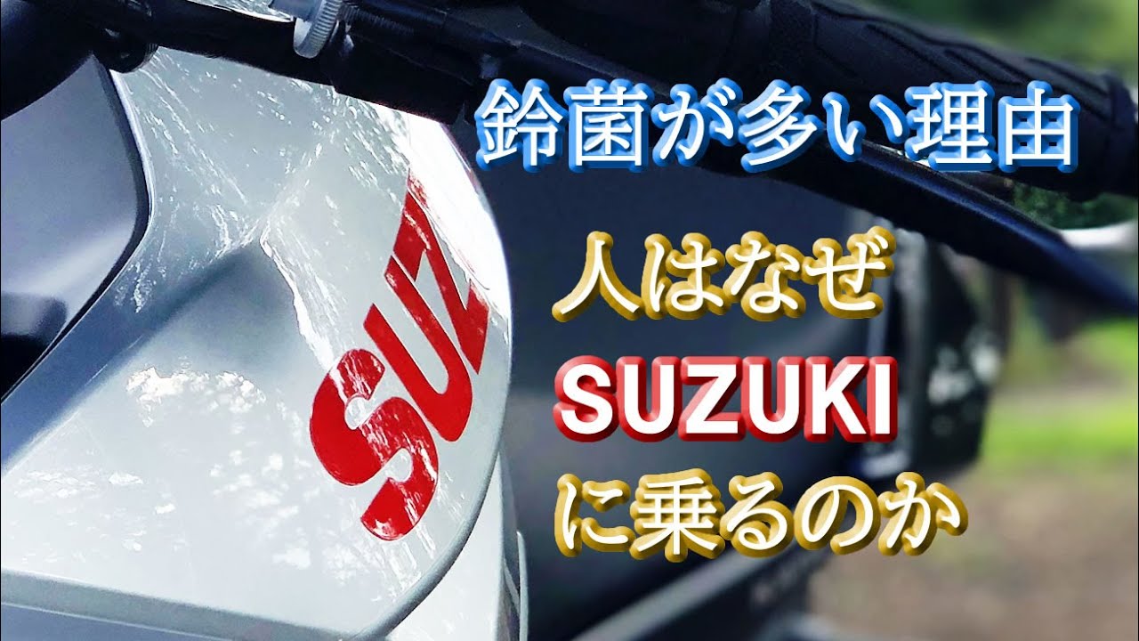 鈴菌って何 Suzuki のバイクの特徴を6台乗ってみて感じた事 Youtube