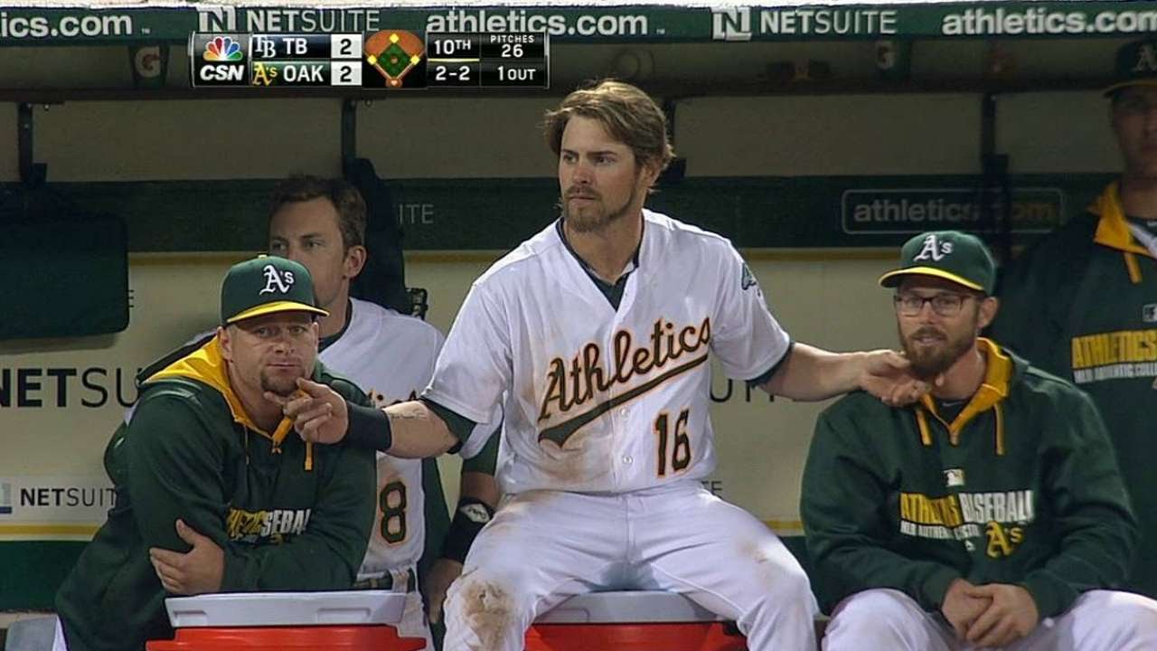 Reddick rubs teammates' beards for luck 