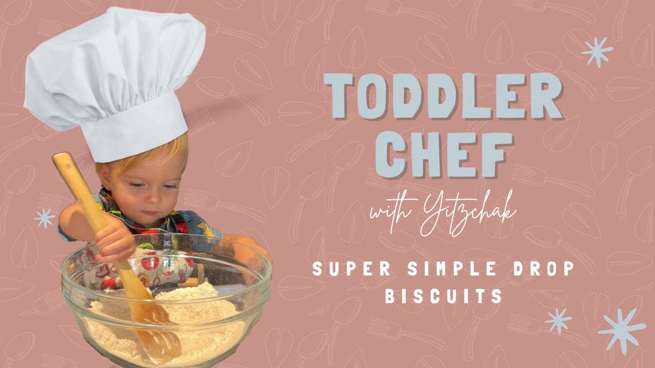 TODDLER CHEF | Making Biscuits with a 16-Month-Old | Montessori Practical Life