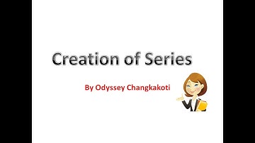 CBSE Class 12: Python Pandas-series creation