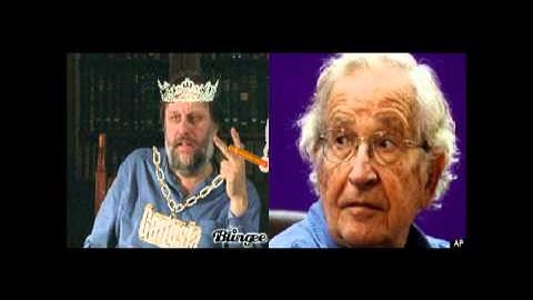 Slavoj Žižek responds to Noam Chomsky (2013)
