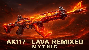 AK117 LAVA REMIX MYTHIC | GOATED LOG IN PASS | CALL OF DUTY MOBILE