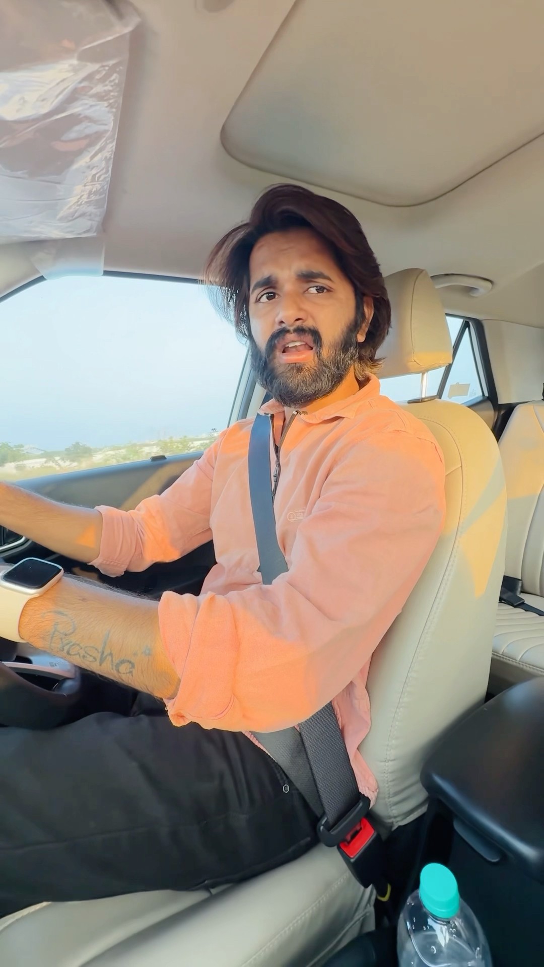 Aah long drive ki ?? #prashucomedy #funny #prashubaby #telugucomedy #shorts