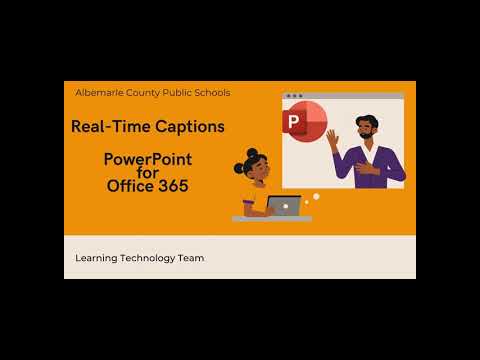 Auto Caption and Live Translation in PowerPoint Office 365
