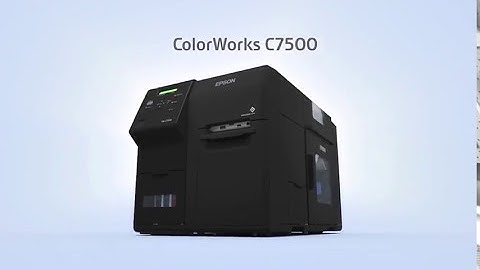 Epson ColorWorks C7500 Colour Label Printer Label Applications
