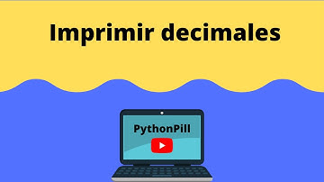 Pildora#2 - Imprimir decimales en Python