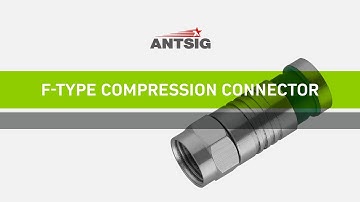 ANTSIG : How to terminate an F-type compression connector onto RG6 coaxial cable