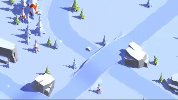 LowPoly Track - Snow. (Unity Asset Store)