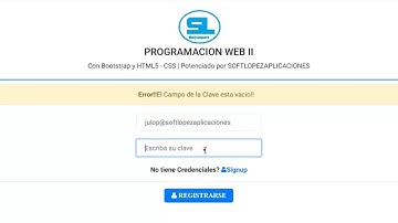 Login con Mensajes de Alerta con Bootstrap y JavaScript
