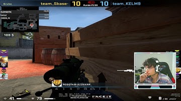 Crazy Ninja Defuse in Lvl 10 Faceit Game