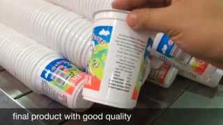 plastic cup printing machine