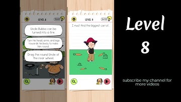 Brain Test 4 Level 8 We don’t have a spare tire. Help, please