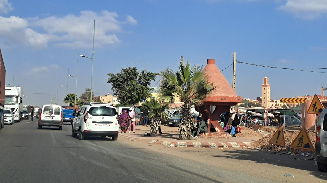 الطريق الرابطة مابين سيدي بيبي وتوهمو