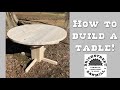 How To Build a Table