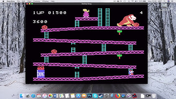 Donkey Kong (ColecoVision) Emulator Tutorial MAC
