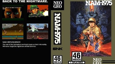 #SNK #NEOGEO | NAM 1975