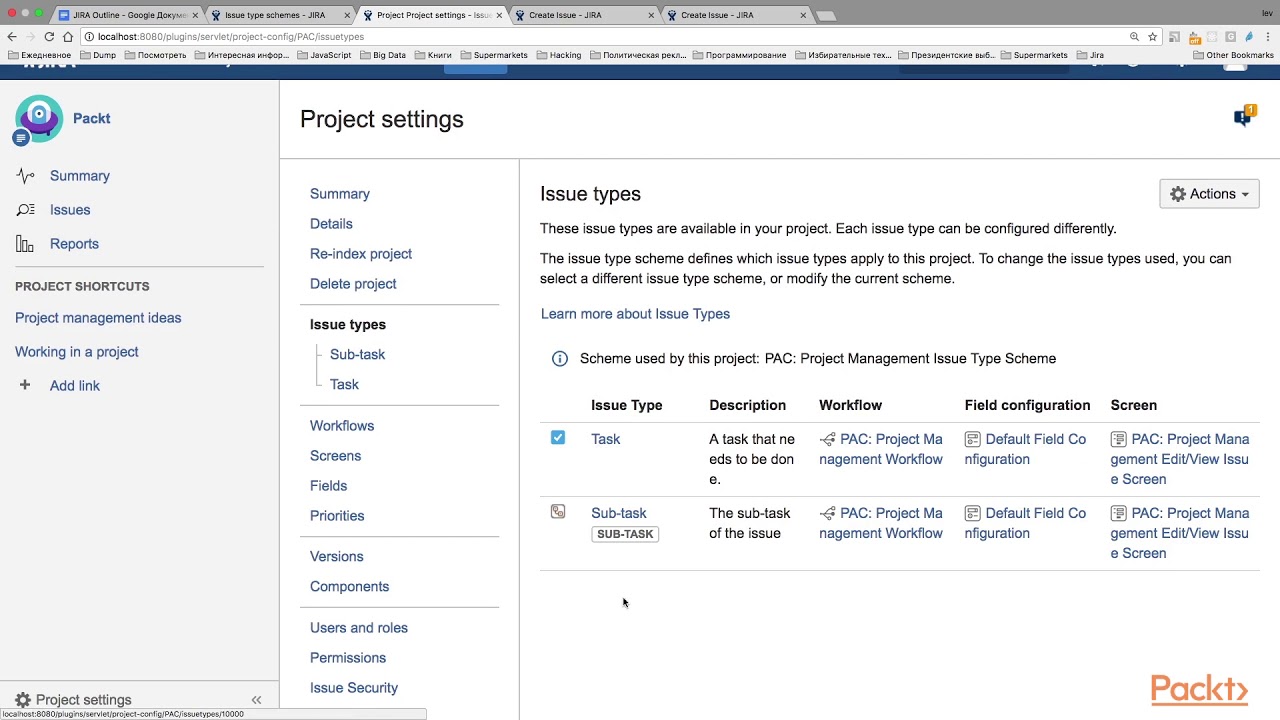 JIRA Administration - Getting Started with JIRA : Issue ...