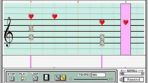 Mario Game Over - Mario Paint Composer