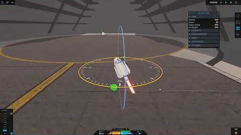 Simple Rockets 2: Rocket flying like a racing drone