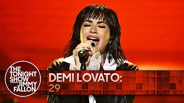 Demi Lovato: 29 | The Tonight Show Starring Jimmy Fallon