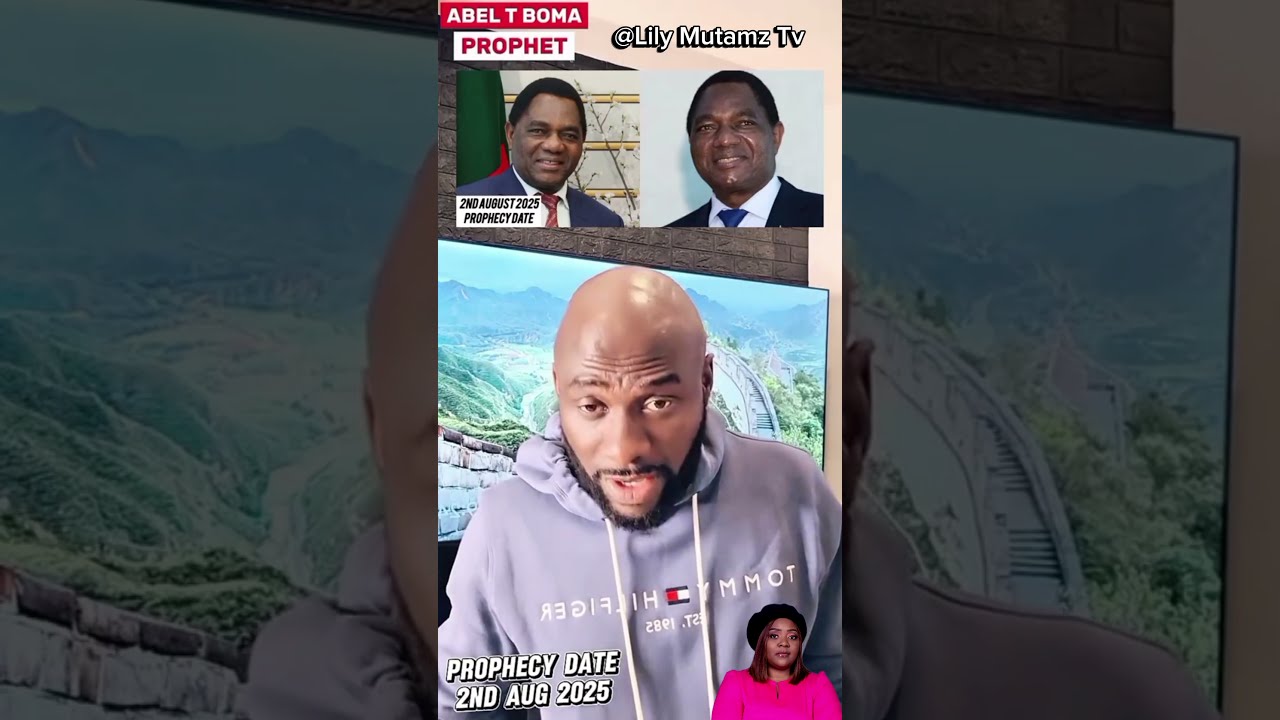 Prophecy For President Hakainde Hichilema Pray Zambia He Says It S Not Looking Good Him 