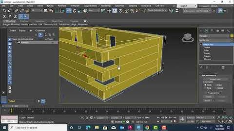 3ds MAX 2023 New Features: Smart Extrude/ #1