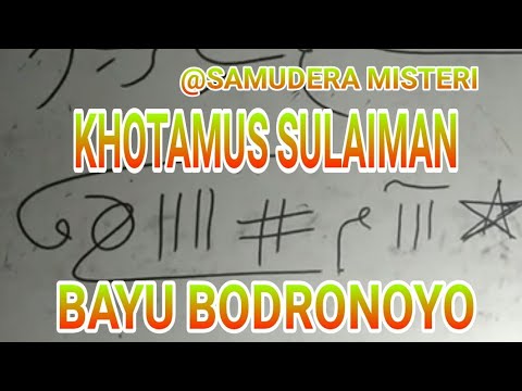 MISTERI RAJAH CINCIN NABI SULAIMAN//khotamussulaiman