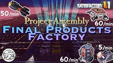 The Final Factory: Mass-Producing Space Elevator Parts in Satisfactory 1.1