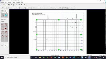 Structure Elucidation with Bruker Topspin - Working Up and Plotting a 2D 1H-13C HMBC NMR