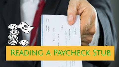 Reading a Paycheck Stub -Career Readiness - Life Skills - Pay Stub