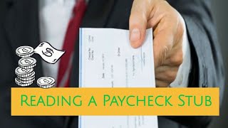 Reading a Paycheck Stub -Career Readiness - Life Skills - Pay Stub