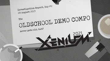 Oldschool demo compo @ Xenium 2021