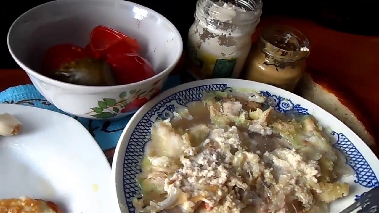 ОБЖОР: ХОЛОДЕЦ,ЯИЧНИЦА,ПОМИДОРЫ