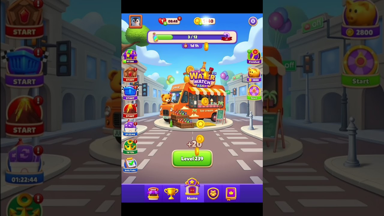 Water Match ASMR Level 236-2&7-238-239-240